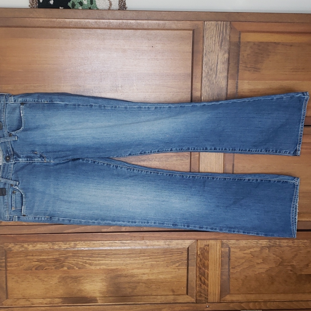 Old Navy Stretch Flare Denim Jeans Sz 10